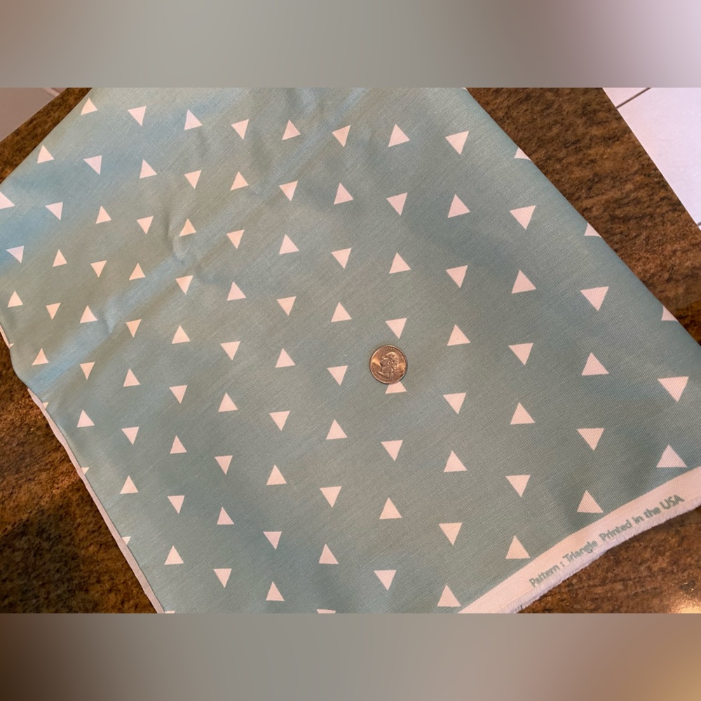 Premier Prints Canal Triangle Fabric